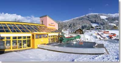 La piscine chauffe de Wagrain